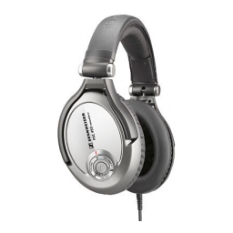 Sennheiser PXC 450 Manuel utilisateur | Fixfr