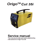 ESAB Origo&trade; Cut 35i Manuel utilisateur