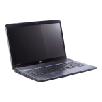 Acer Aspire 7540G Notebook Guide de d&eacute;marrage rapide