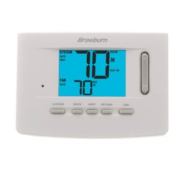 Braeburn 6100 6300 and 6400 Thermostat