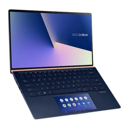 Asus ZenBook 14 UX434FL Laptop Manuel utilisateur | Fixfr