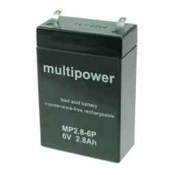 Conrad energy CE6V/1,2Ah 250091 VRLA 6 V 1.2 Ah AGM (W x H x D) 97 x 51 x 25 mm 4.8 mm blade terminal Maintenance-free Manuel utilisateur | Fixfr