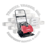 Toro Paver Mat Kit, FP-2000 Forward Plate Compactor Concrete Equipment Manuel utilisateur