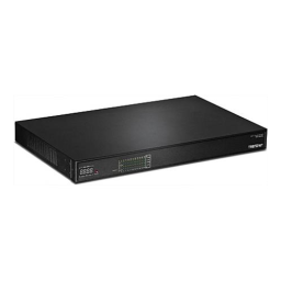 Trendnet RB-TPE-3026L 26-Port Gigabit 400 Watt AV PoE+ Switch Fiche technique | Fixfr