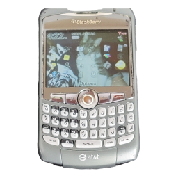 Blackberry Curve 8310 Manuel utilisateur | Fixfr