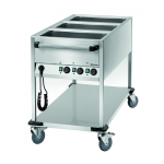 Bartscher 200262 Food service cart WB3110 Mode d'emploi