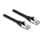 DeLOCK 80133 RJ45 Network Cable Cat.6A S/FTP PUR Outdoor 0.5 m black Fiche technique