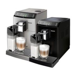 Philips HD8847/11 4000 series Machine espresso Super Automatique Manuel utilisateur | Fixfr