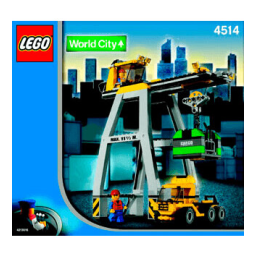 Lego 4514 Cargo Crane Manuel utilisateur | Fixfr