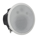 RCF MQ 50C TWO-WAY CEILING SPEAKER sp&eacute;cification