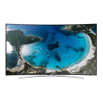 Samsung UE65H8000SL TV LED 65&rsquo;&rsquo;, Incurv&eacute;, Full HD, Smart TV, 3D, 1000Hz CMR - UE65H8000  Manuel utilisateur