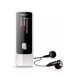 Philips SA2MXX04KA/02 GoGEAR Baladeur MP3 Manuel utilisateur | Fixfr