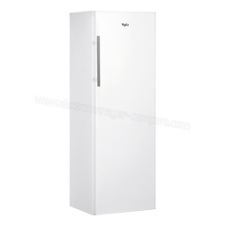 Whirlpool WME1867 DFC W Refrigerator Manuel utilisateur | Fixfr