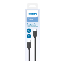 Philips DLC3104C/03 Câble USB-C > USB-C Manuel utilisateur | Fixfr