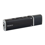 Sony NW-E013F Manuel utilisateur