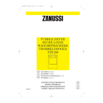 Zanussi ZTB200 Manuel utilisateur