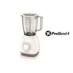 Philips HR2101/00 Daily Collection Blender Manuel utilisateur