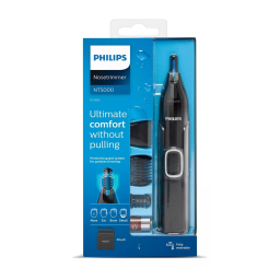 Philips NT5650/16 Nose trimmer series 5000 Tondeuse nez, oreilles, sourcils et finitions Manuel utilisateur | Fixfr
