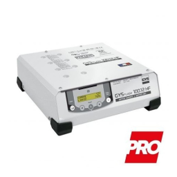 GYS GYSFLASH 100.12 HF (2.5M CABLES) Fiche technique | Fixfr