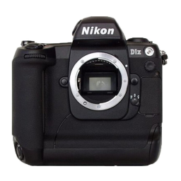 Nikon D1X Manuel utilisateur | Fixfr