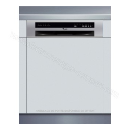 Whirlpool ADG 5720 IX A+ Dishwasher Manuel utilisateur | Fixfr