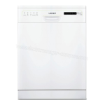 LADEN C 6332 LD WH Dishwasher Manuel utilisateur