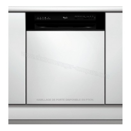 Whirlpool ADG 5820 NB Dishwasher Manuel utilisateur | Fixfr