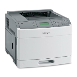 Lexmark T650 Manuel utilisateur | Fixfr