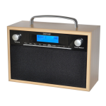 Denver DAB-28 Clockradio - wake to alarm or radio Manuel utilisateur