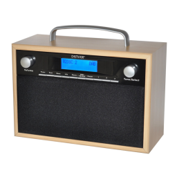 Denver DAB-28 Clockradio - wake to alarm or radio Manuel utilisateur | Fixfr