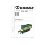 Krone MX 320 GL, MX 350 GL, MX 320 GD, MX 350 GD Mode d'emploi