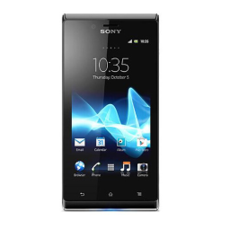 Sony ST26a Manuel utilisateur | Fixfr