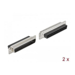 DeLOCK 66711 D-Sub 37 pin crimp male, metal, 2 pieces Fiche technique