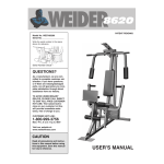 Weider WESY8715 8515 SYSTEM Manuel utilisateur