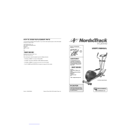 NordicTrack NTEVBE1998 E200 BENCH Manuel utilisateur | Fixfr