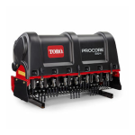 Toro ProCore 864 Aerator Manuel utilisateur