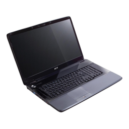 Acer Aspire 8735 Notebook Guide de démarrage rapide | Fixfr