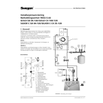 Swegon 809535 Electrical equipment cubicle Mode d'emploi