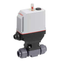 Gemu R629 eSyLite Motorized diaphragm valve Mode d'emploi | Fixfr