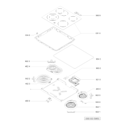 Bauknecht EKVH 3460-1 BR Hob Manuel utilisateur | Fixfr