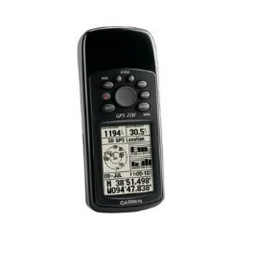 Garmin GPS 72H Manuel utilisateur | Fixfr