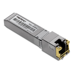 Trendnet TEG-10GBRJ 10G RJ-45 Copper SFP+ Module Fiche technique | Fixfr