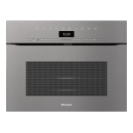 Miele H 7440 BMX Four compact combin&eacute; micro-ondes sans poign&eacute;e esth&eacute;tique facile &agrave; combiner Manuel utilisateur