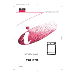 Faure FTA210 Manuel utilisateur | Fixfr