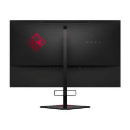 HP OMEN X 27 240Hz Gaming Monitor Manuel utilisateur | Fixfr