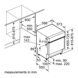 Bosch SM/SB Lave-vaisselle : Mode d'emploi + Chat IA | Fixfr