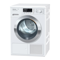 Miele TKG440 WP Manuel du propriétaire | Fixfr