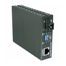 Trendnet TFC-210S20D5 Manuel utilisateur | Fixfr