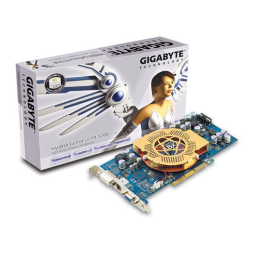 Gigabyte GV-N57U128D Manuel utilisateur | Fixfr