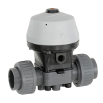 Gemu R690 Pneumatically operated diaphragm valve Fiche technique